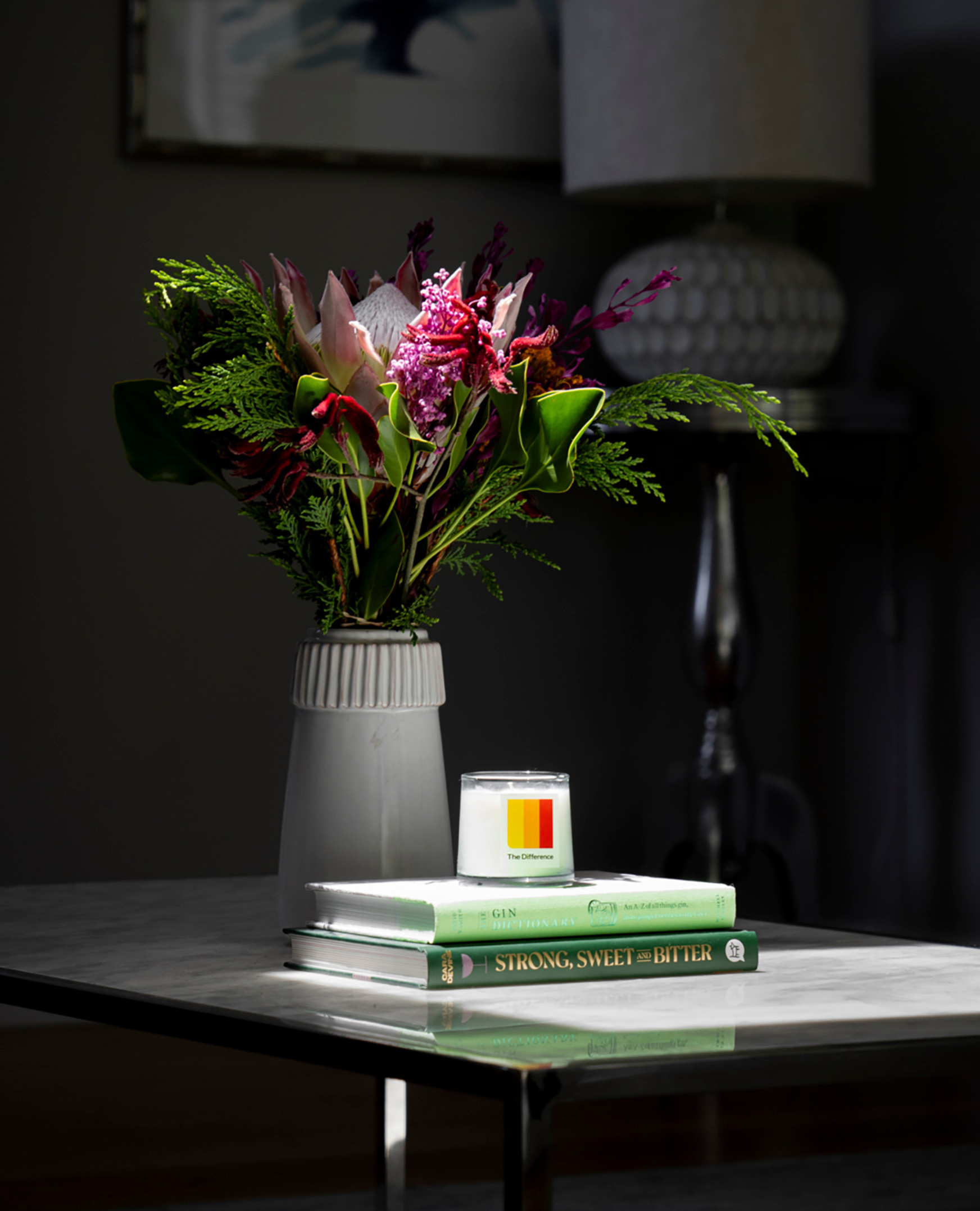 ImageCard_ LJH Candle and flowers